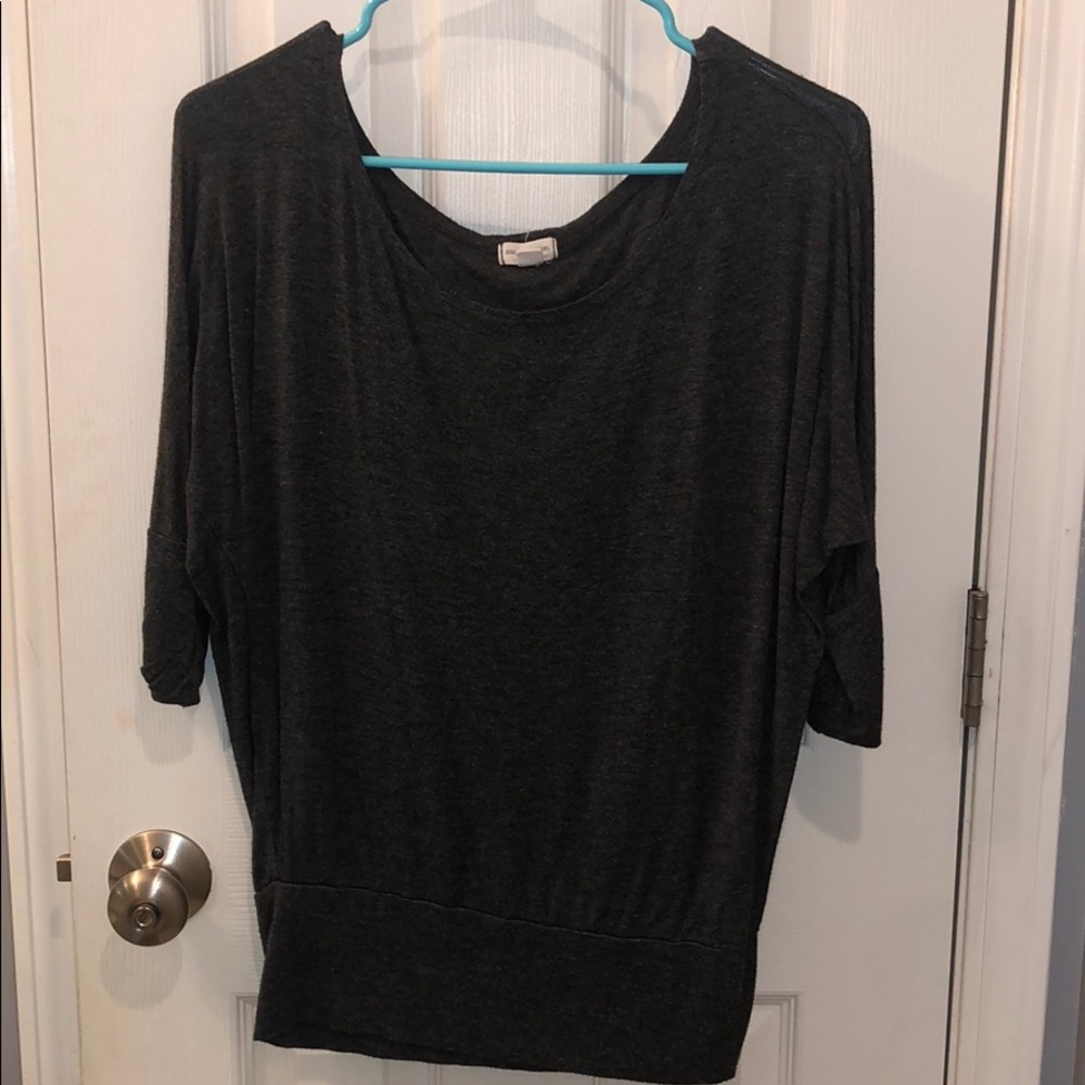 Zenana Outfitters 3/4 sleeve off shoulder sweater